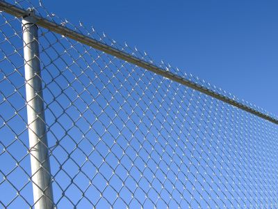 Chain Link Fence Post Replacement!